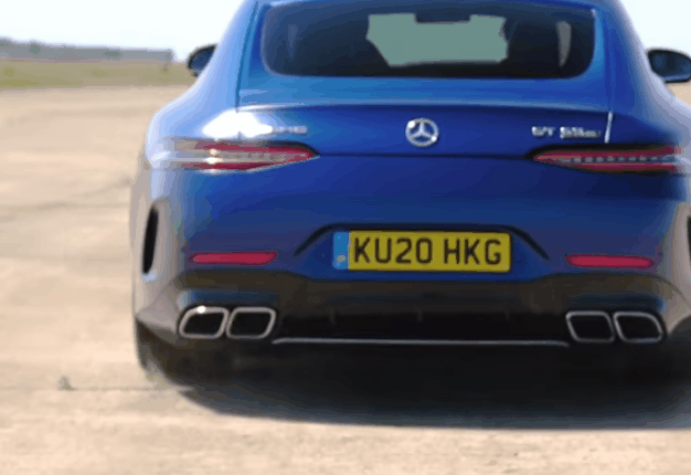 Mercedes AMG GT 63, Audi RS7. Image: Youtube