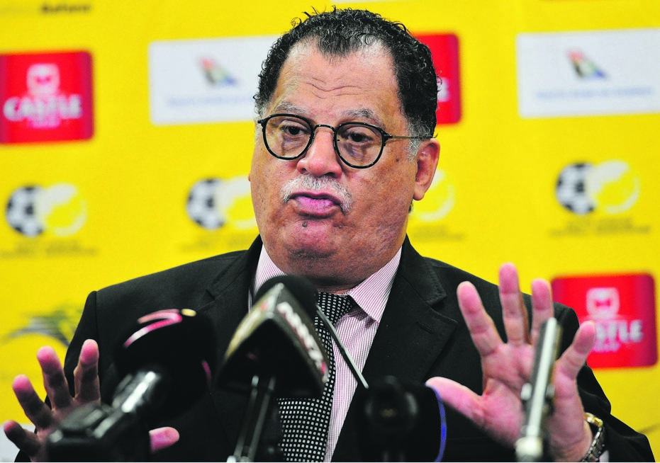 Safa president Danny Jordaan says the Afcon should go on without incident .
Photo: Themba Makofane