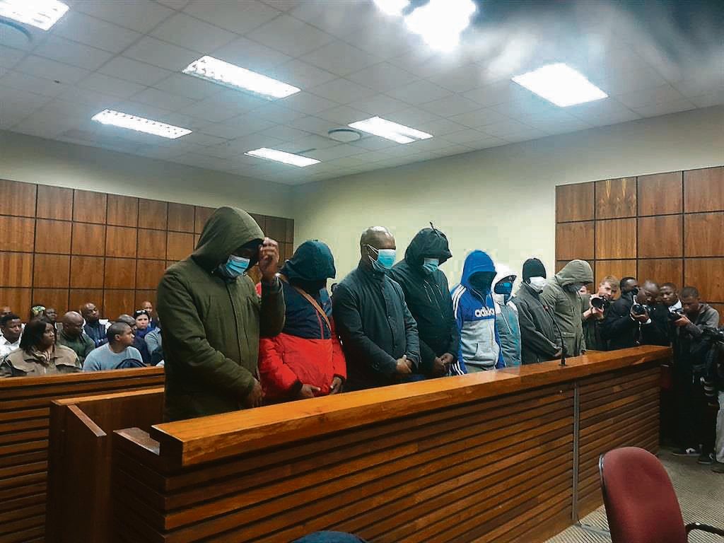 Eight VIP protection officers linked to the alleged assault incident on the N1 appeared in the Randburg Magistrates Court on Monday. 