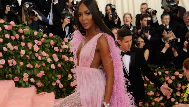 Naomi Campbell attends the 2019 Met Gala Celebrating Camp: Notes on Fashion 