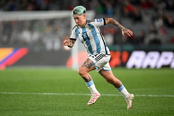 Argentina women's star Yamila Rodriguez has rubbished rumours that she is "anti-Lionel Messi" due to the tattoo of Cristiano Ronaldo on her leg.