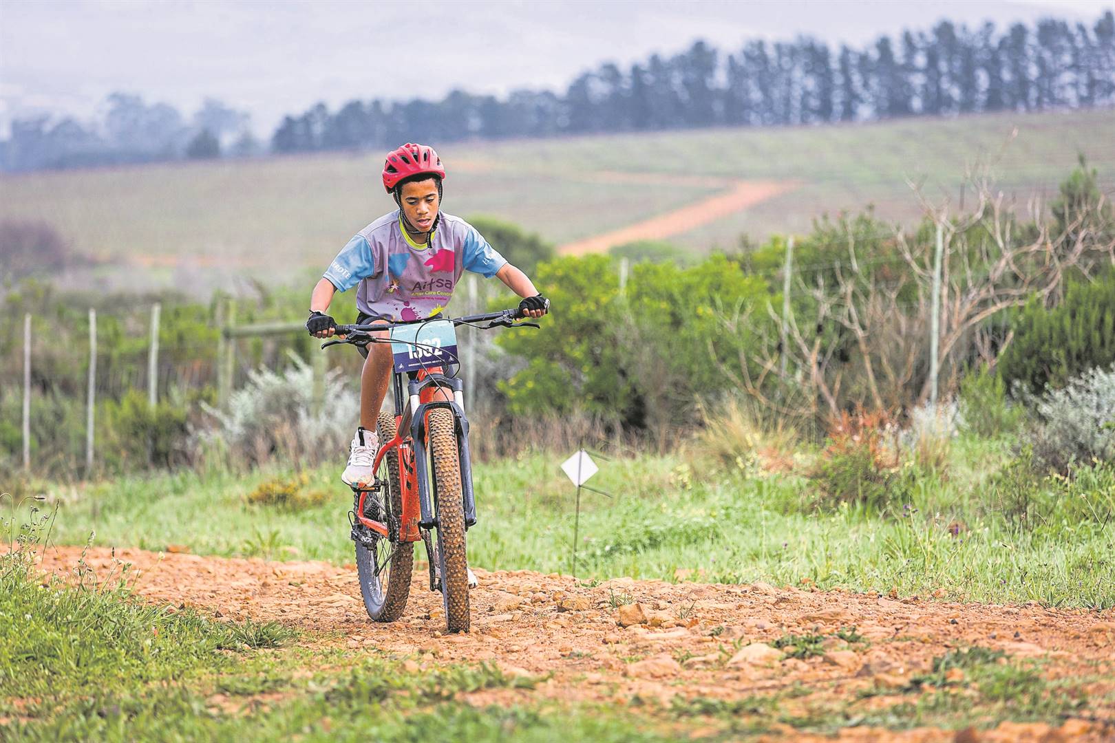 Kids show your stuff at kids MTB event News24