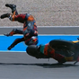 Spectacular crash takes Brad Binder out of Andalucia GP after epic recovery ride