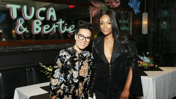 Ali Wong and Tiffany Haddish attend the after party for Netflix's "Tuca & Bertie"