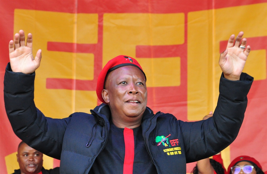 EFF Leader Julius Malema was speaking at the 10th 