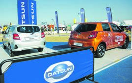Datsun celebrates old and new models at the Nampo car show 2019.
