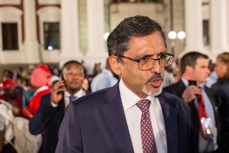 Minister of Trade, Industry and Competition Ebrahim Patel. (Ashraf Hendricks, GroundUp)