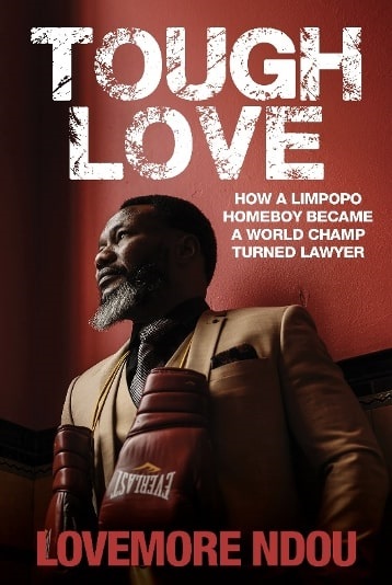 Lovemore Ndou's book 'Tough Love' cover (supplied)