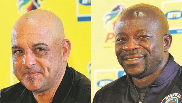 The coaches are all ready for the R8 million showdown. 