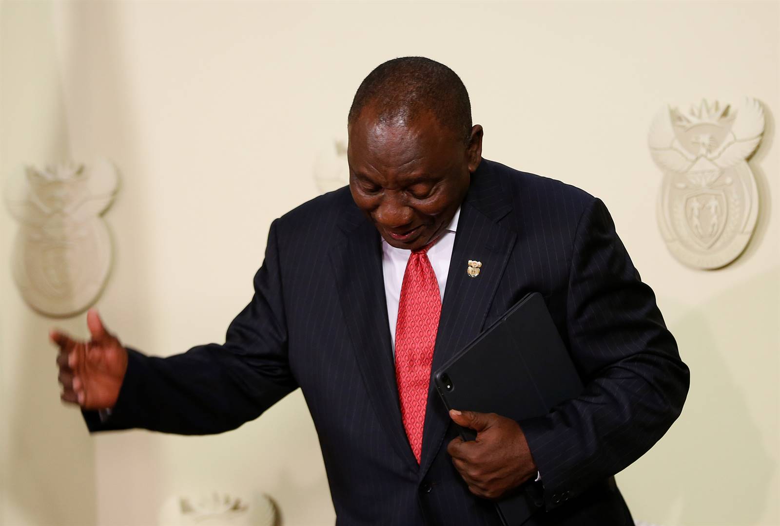 President Cyril Ramaphosa during the announcement of the new cabinet in Pretoria on Wednesday (May 29, 2019). Picture: Siphiwe Sibeko/Reuters