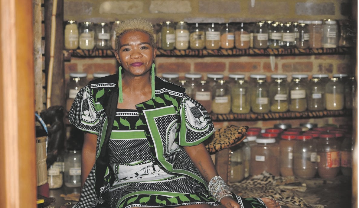 Gogo Dineo says she never invited anyone to thwasa at her place. Photo by Trevor Kunene