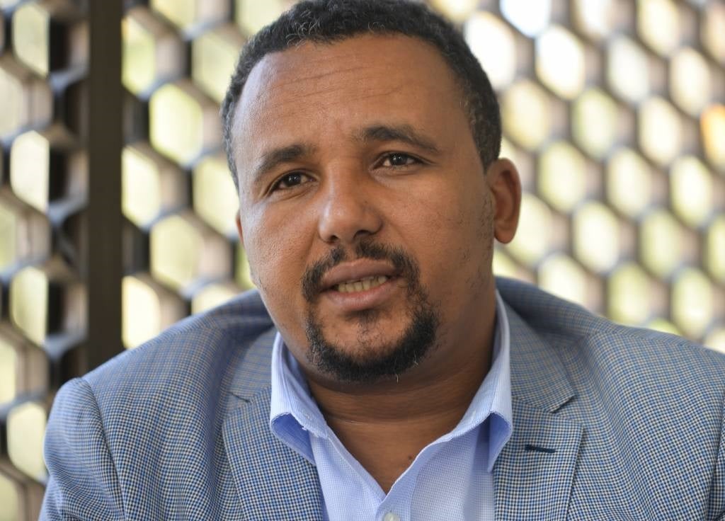 A high-profile Ethiopian activist, Jawar Mohammed 