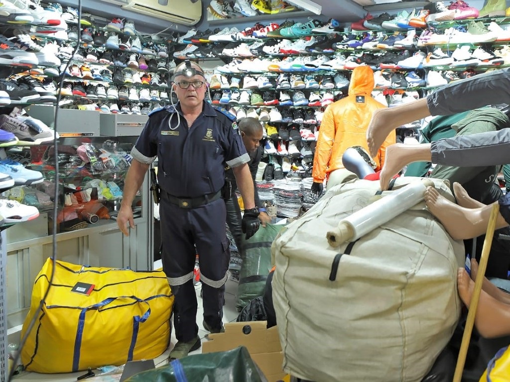 PICS, Fake Louis Vuitton, Zara, Versace clothing among R400m worth of  goods seized at Durban harbour