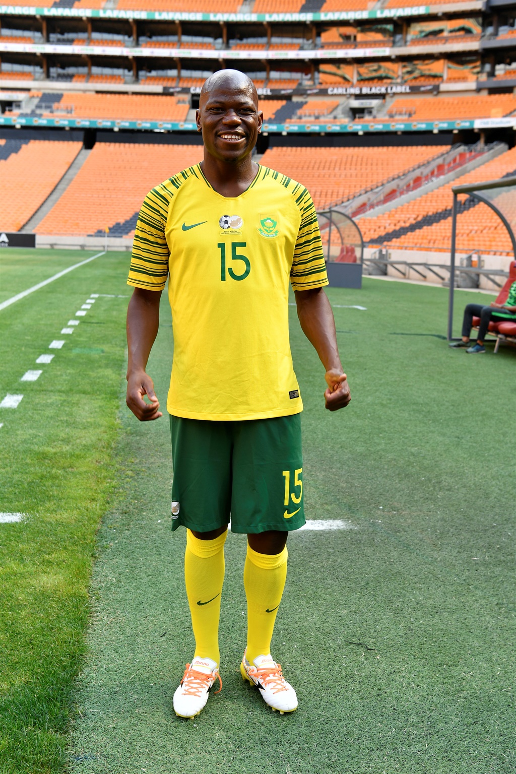 Bafana Bafana midfielder Hlompho Kekana.
(Photo by Lefty Shivambu/Gallo Images)