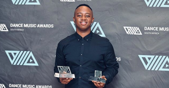 Shimza who walked away with two awards for Best Male DJ and Best Festival