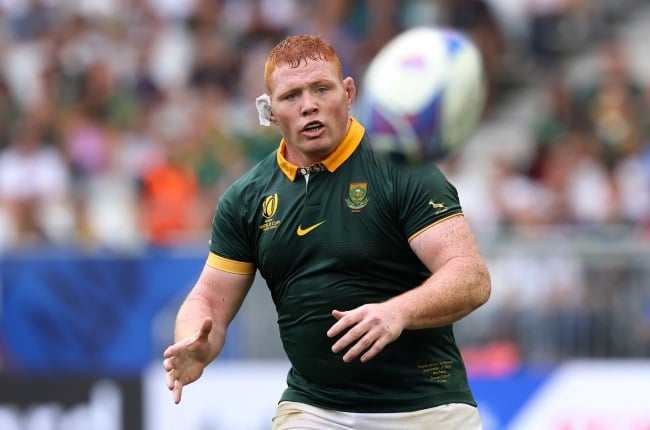 Springbok prop Steven Kitshoff during the 2023 Rugby World Cup. (Alex Livesey/Getty Images)