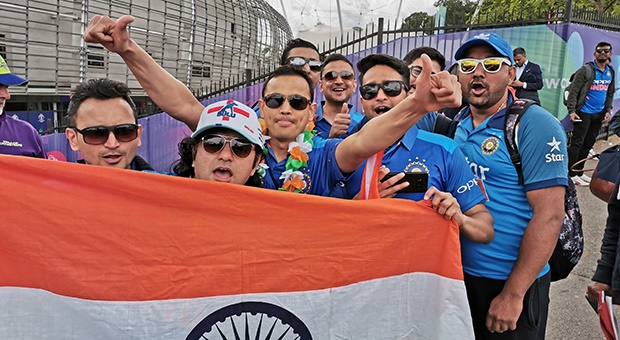 India fans (Lloyd Burnard)