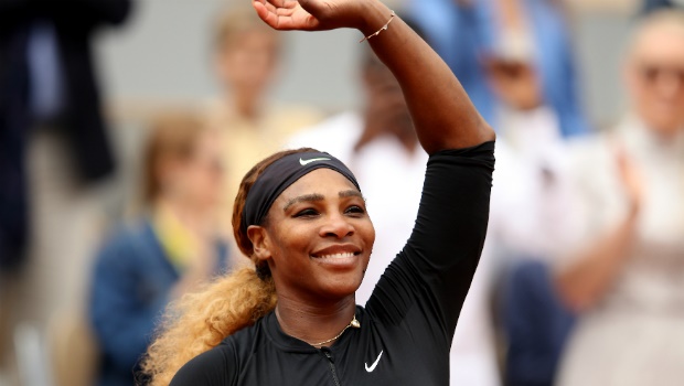 Serena Williams during the 2019 French Open