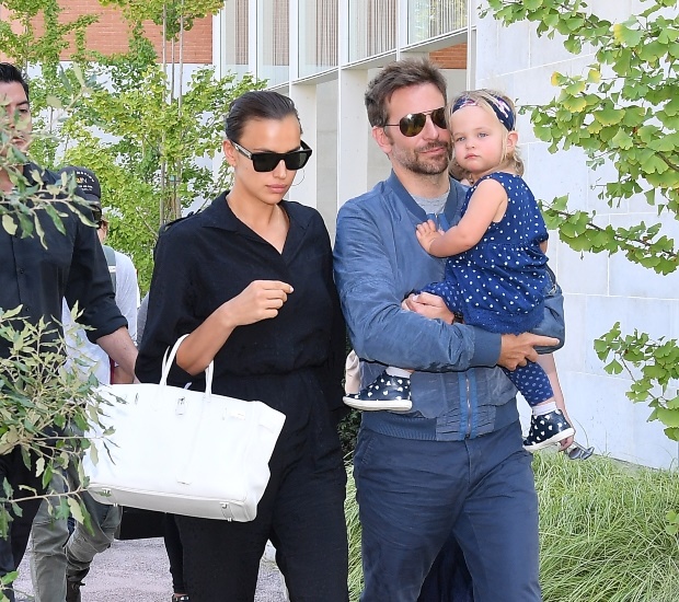 Irina Shayk, Bradley Cooper and their daughter