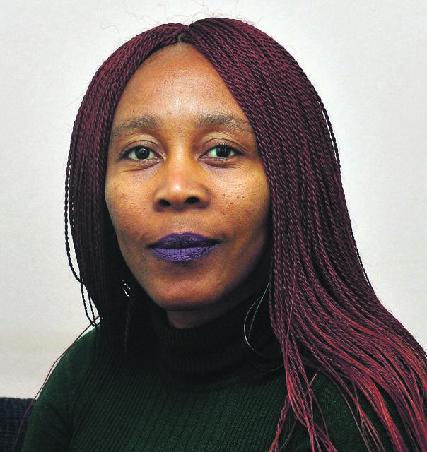 Mapula Nkosi, the face of the People’s Paper.       Photo by    Trevor Kunene