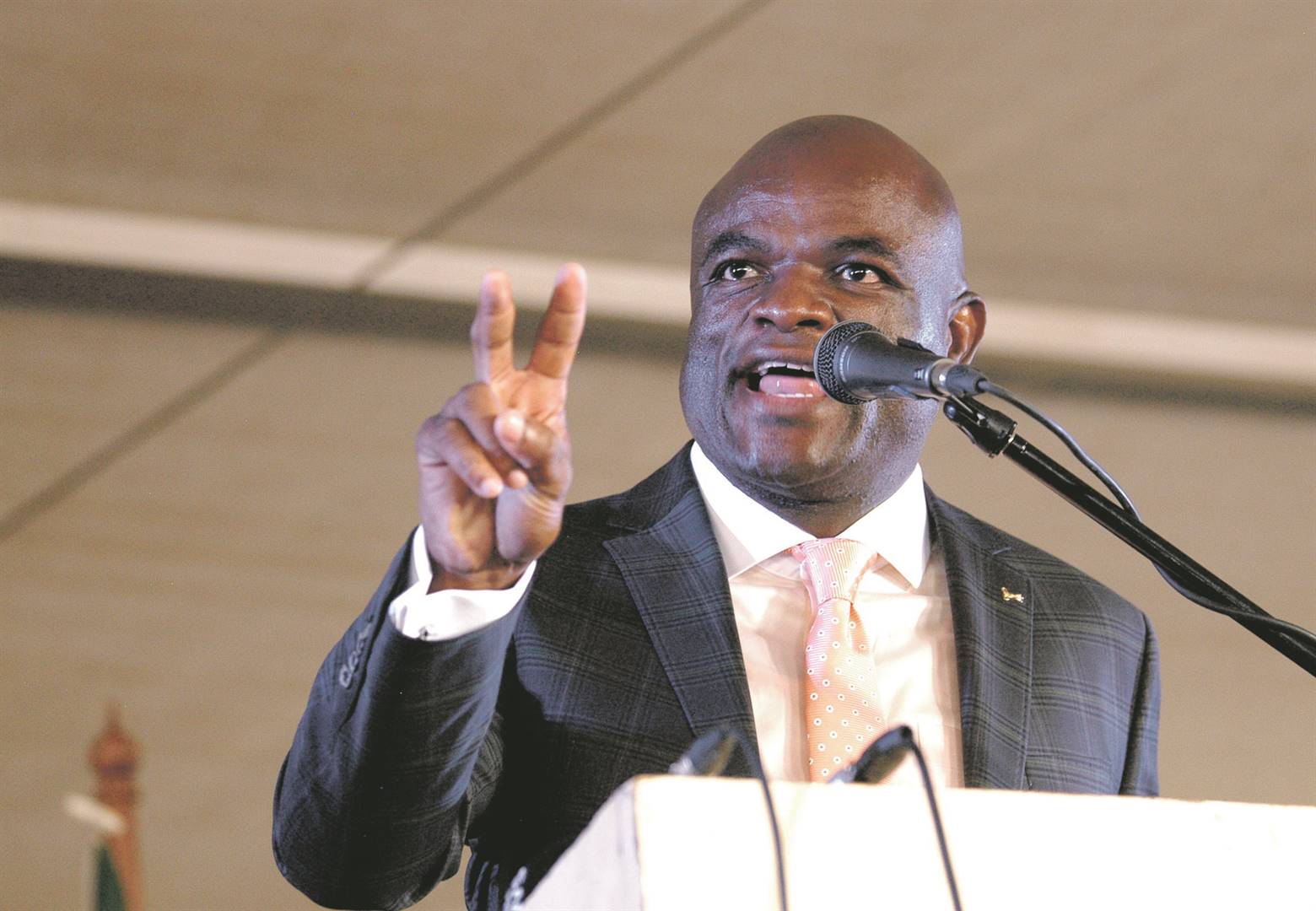 Northern Cape Premier Zamani Saul is doing things differently Picture: Christiaan Cloet