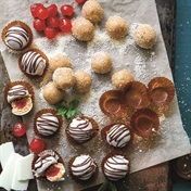 RECIPE | White chocolate truffles with cherries and coconut