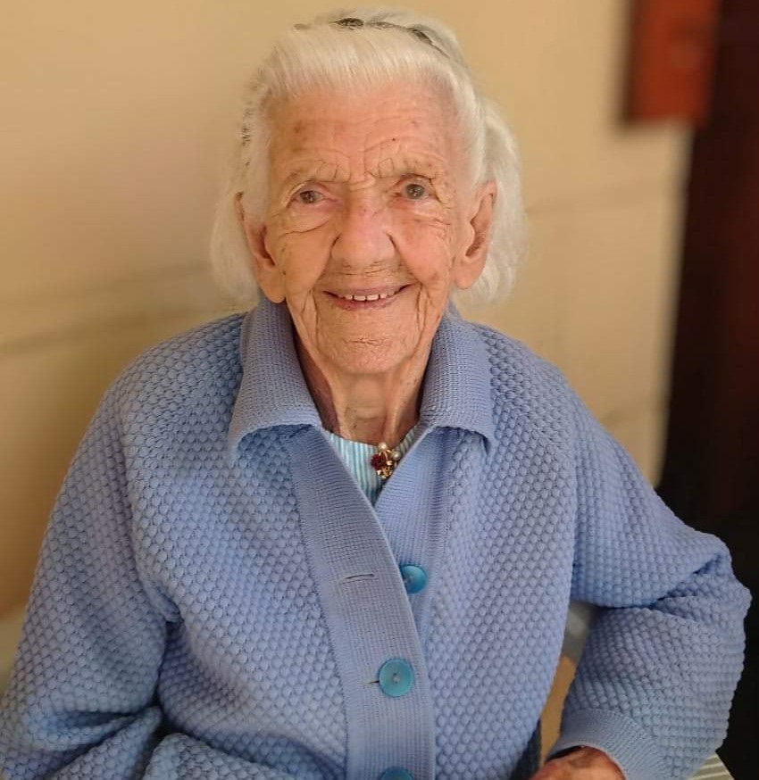 Dulcie Rathbone (101), affectionately known as “Aunty Peggy”, is in need of a wheelchair. PHOTO: Supplied