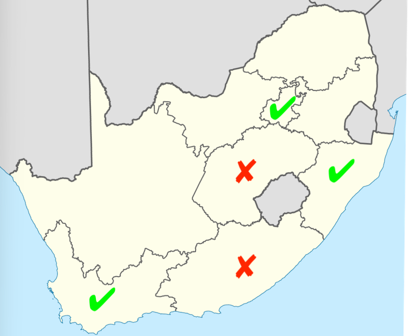 South African Provinces