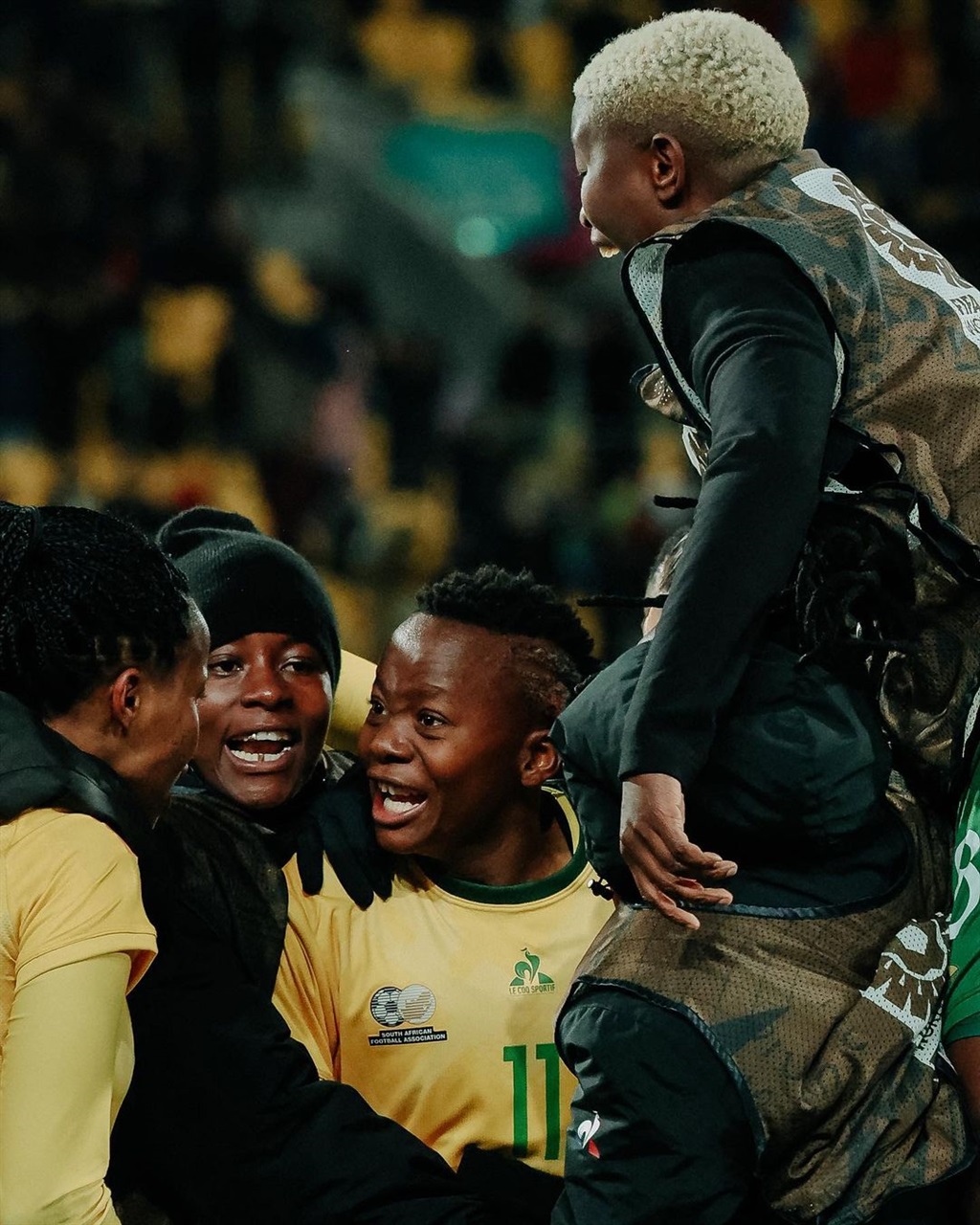 Banyana Banyana made history yesterday as the first South African team to make it into the knockout rounds of a World Cup.