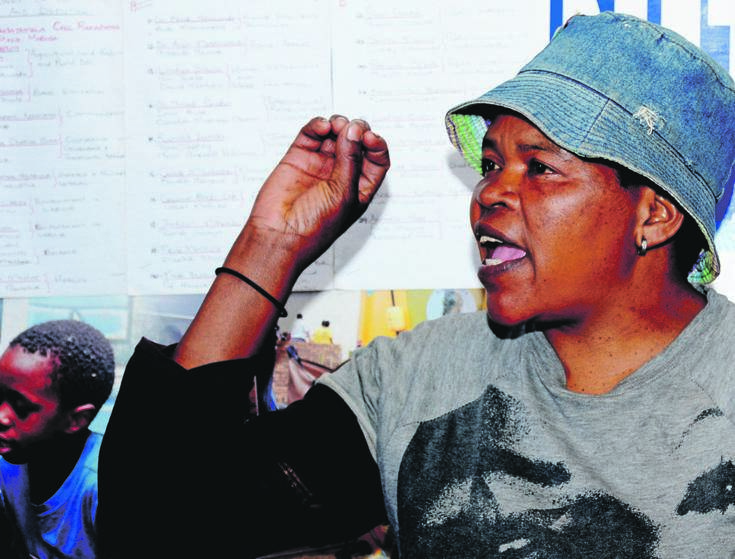 Mapoloko Maqhenyane is looking for her son Daniel (inset), who disappeared on Saturday. Photo by Morapedi Mashashe