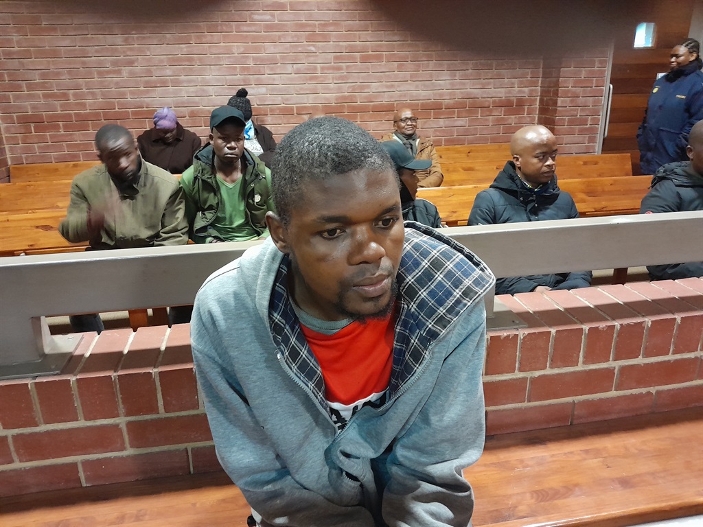 
MURDER accused Ntokozo Zikhali was calm yet he had sad face when he made a confession statement. Photo by Happy Mnguni