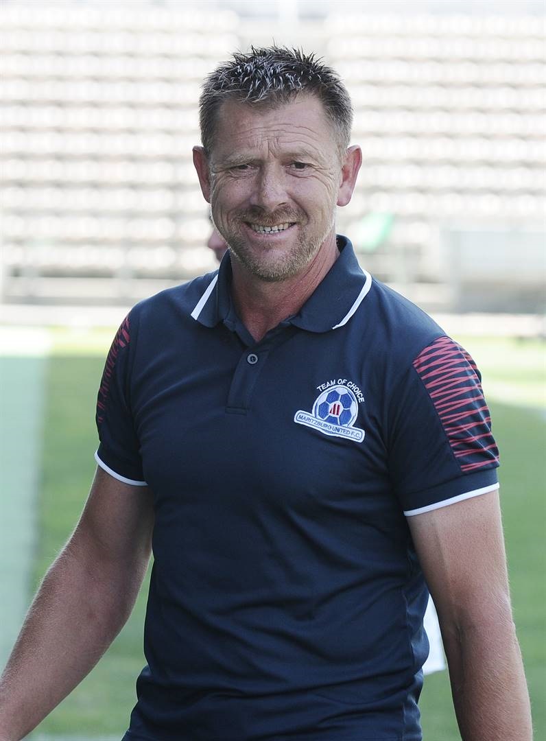 Maritzburg United coach Eric Tinlker has signed a new deal with the club.
Photo: Backpagepix