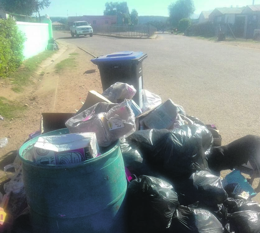 Plans are afoot to take care of dumped rubbish like this in Hankey. Photo by Joseph Chirume