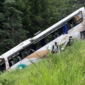 Bus plunges off Mexico highway leaving 18 dead, 23 injured
