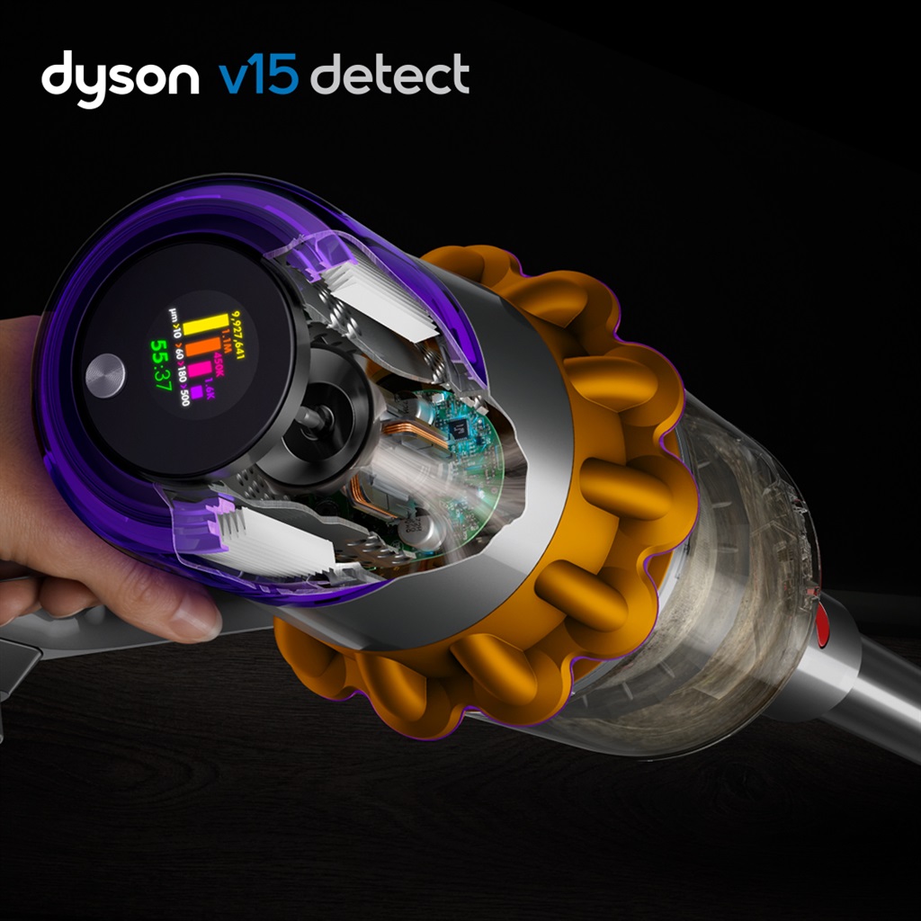 Dyson’s cordless V15 Detect 