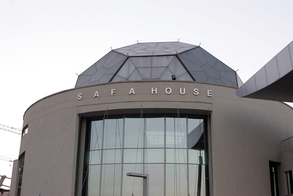 A new company was hurriedly employed to provide security at Safa's head officce in Nasrec, Johannesburg. Photo: Gallo Images