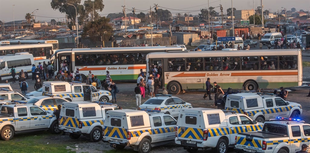 Commuters were left stranded after taxi operators went on strike Thursday afternoon.  