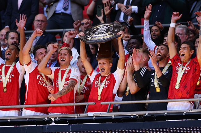 Arsenal beat Man City in penalty shootout to win Community Shield