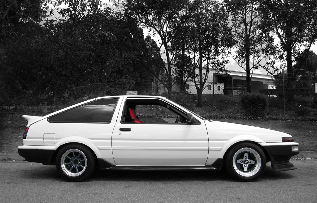 Toyota Corolla Levin, also known as the AE86.