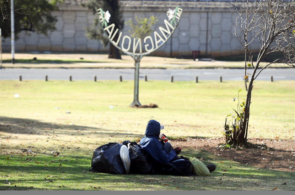 Reports of a possible serial killer targeting homeless people at the Magnolia Dell Park in Tshwane have emerged. Photo by Felix Dlangamandla/Netwerk24 