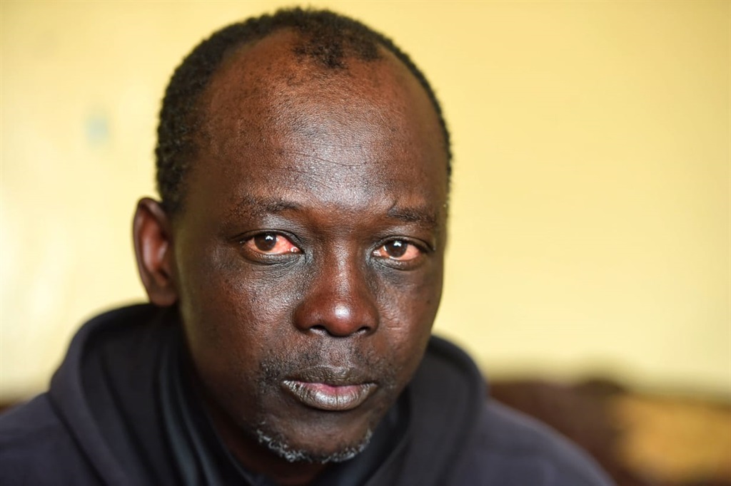Sangoma Amos Molotja (45) used to defraud people. Photo by Raymond Morare 
