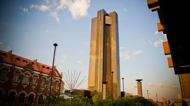 The South African Reserve Bank building in Pretoria, South Africa. (Photo by Gallo Images / Foto24 / Alet Pretorius)