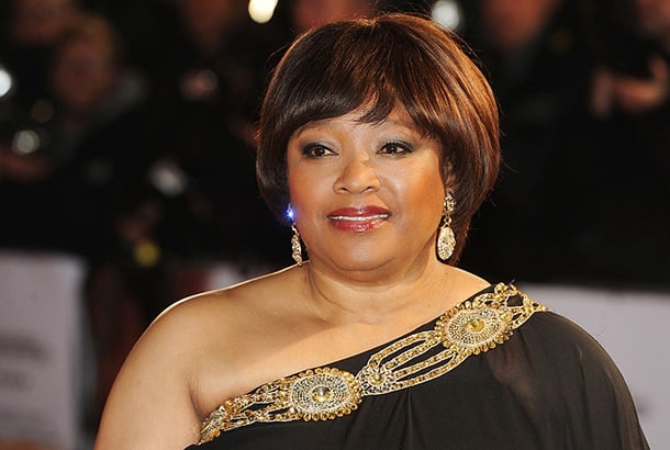 Zindzi Mandela attends the Royal film performance of Mandela: Long Walk To Freedom at The Odeon Leicester Square on December 5, 2013 in London, England.  (Dave J Hogan/Getty Images)