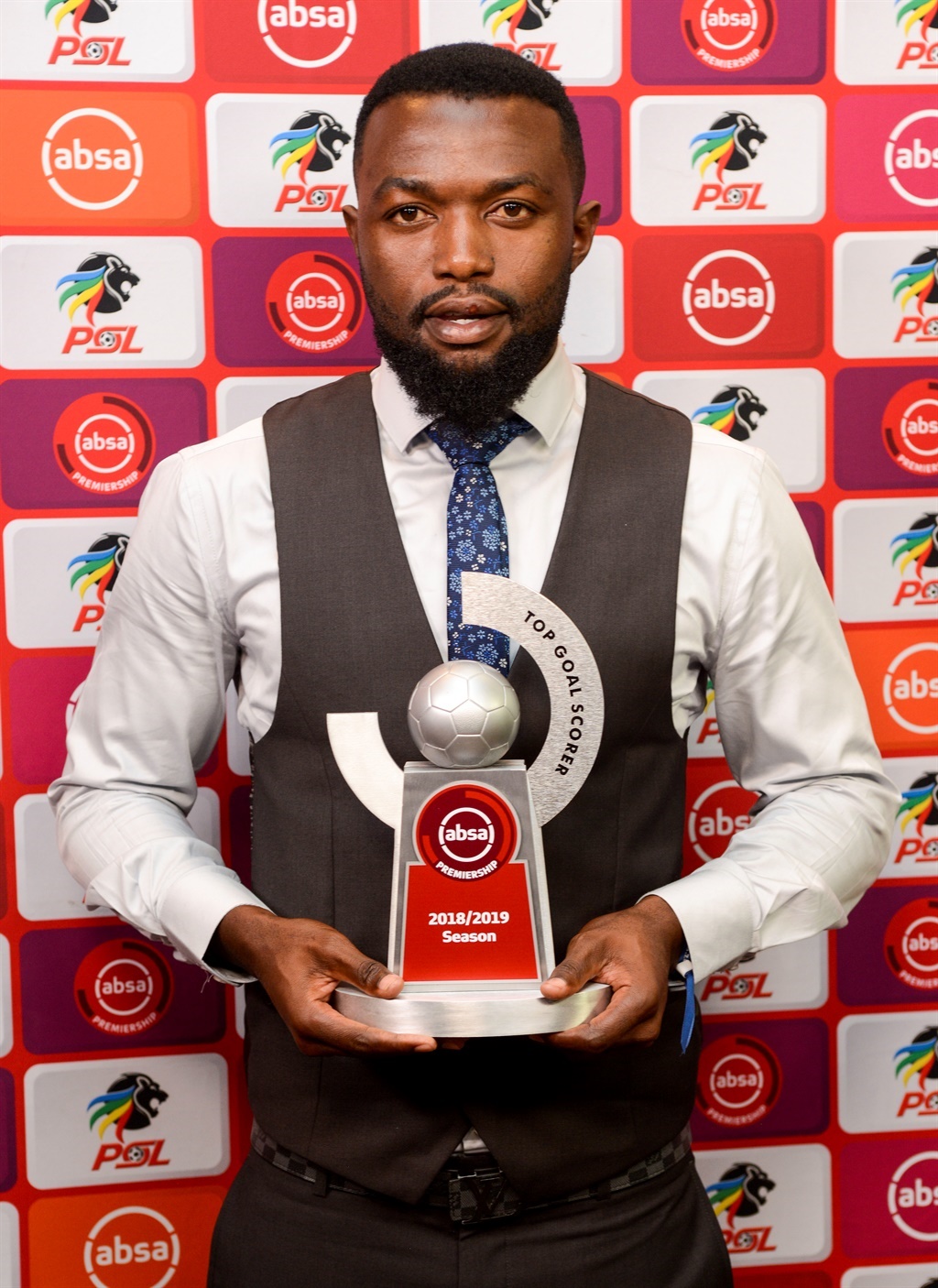 2018/19 season Absa Premiership Top Goal Scorer Mwape Musonda  ~ BackpagePix