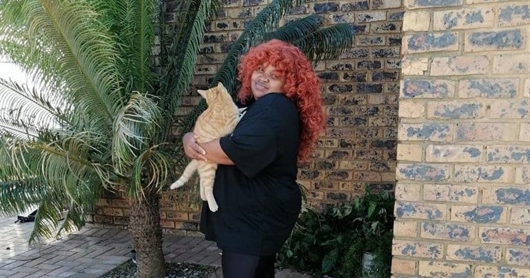 A cat owner Bontle Pelo said she grew up with cats all her life.