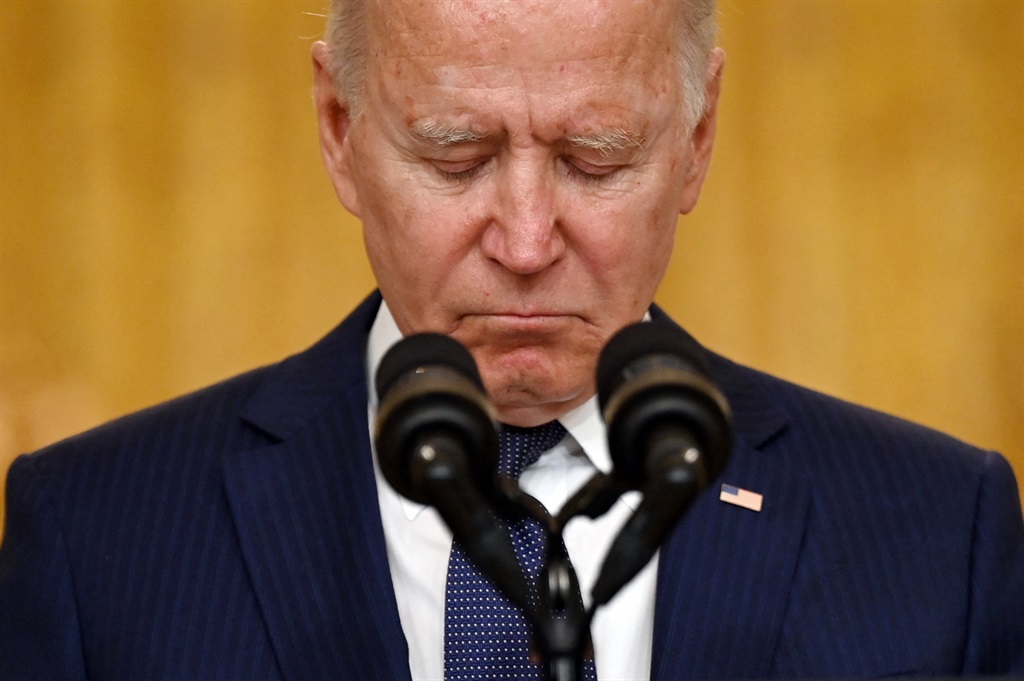 US President Joe Biden delivering remarks on the terror attack at Hamid Karzai International Airport, and the US service members and Afghan victims killed and wounded.