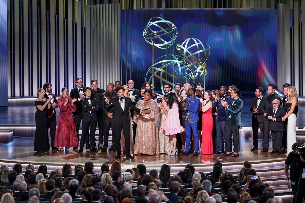 Trevor Noah and winners of Outstanding Variety Ser