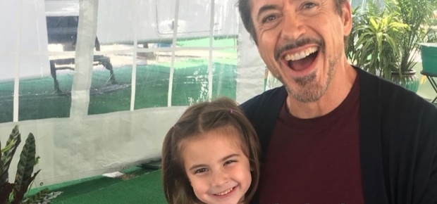 Lexi Rabe and her on-screen dad Robert Downey Jr. 
(Photo: Instagram/ @lexi_rabe)