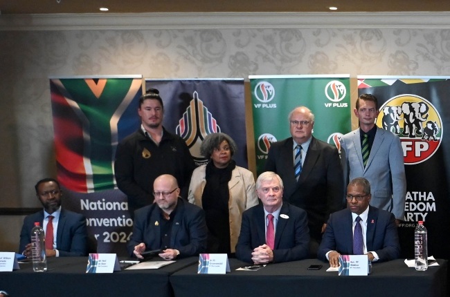 Political parties that are part of the Multi-Party Charter include the DA, IFP, Freedom Front+, ActionSA, Spectrum National Party, United Independent Movement and Independent South African National Civic Organisation. 