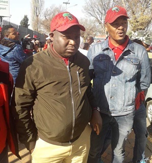 Johannesburg pastor Ron Rambebu who was attacked at a petrol station for allegedly wearing an EFF cap. (Ntwaagae Seleka, News24)